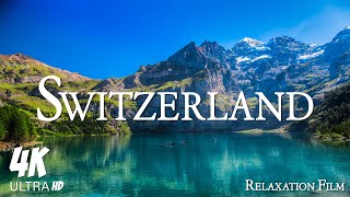 SWITZERLAND in 8K ULTRA HD HDR - 4K Relaxation Film: Winter to Spring - Nature 4k Video UltraHD