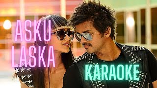 Asku Laska | Karaoke HQ | Harris Jayaraj | Vijay, Ileana | with Lyrics