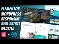 Master ELEMENTOR: Build a Responsive REAL ESTATE Website from Scratch | Wordpress Tutorial 2025 🔥