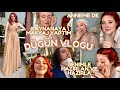 Düğüne hazırlanıyoruz! 🥂 VLOG🍾 Benimle Hazırlan👗 Teyzeme (kaynana) ve anneme makyaj yaptım 💄