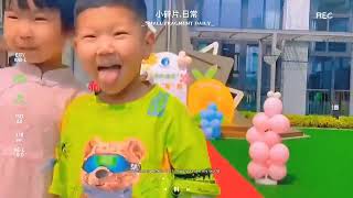 #一群小可爱尽情的玩耍吧 #记录幼儿园的点点滴滴