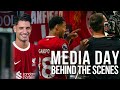 MEDIA DAY! Liverpool players shoot promo for 23/24 Premier League season