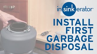 How To: Install First Garbage Disposal