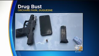 Duquesne Police Seize Loaded Pistol, Brick Of Heroin In Traffic Stop