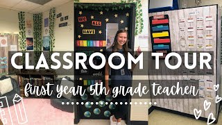 2022 CLASSROOM TOUR!! | 1st year 5th grade teacher