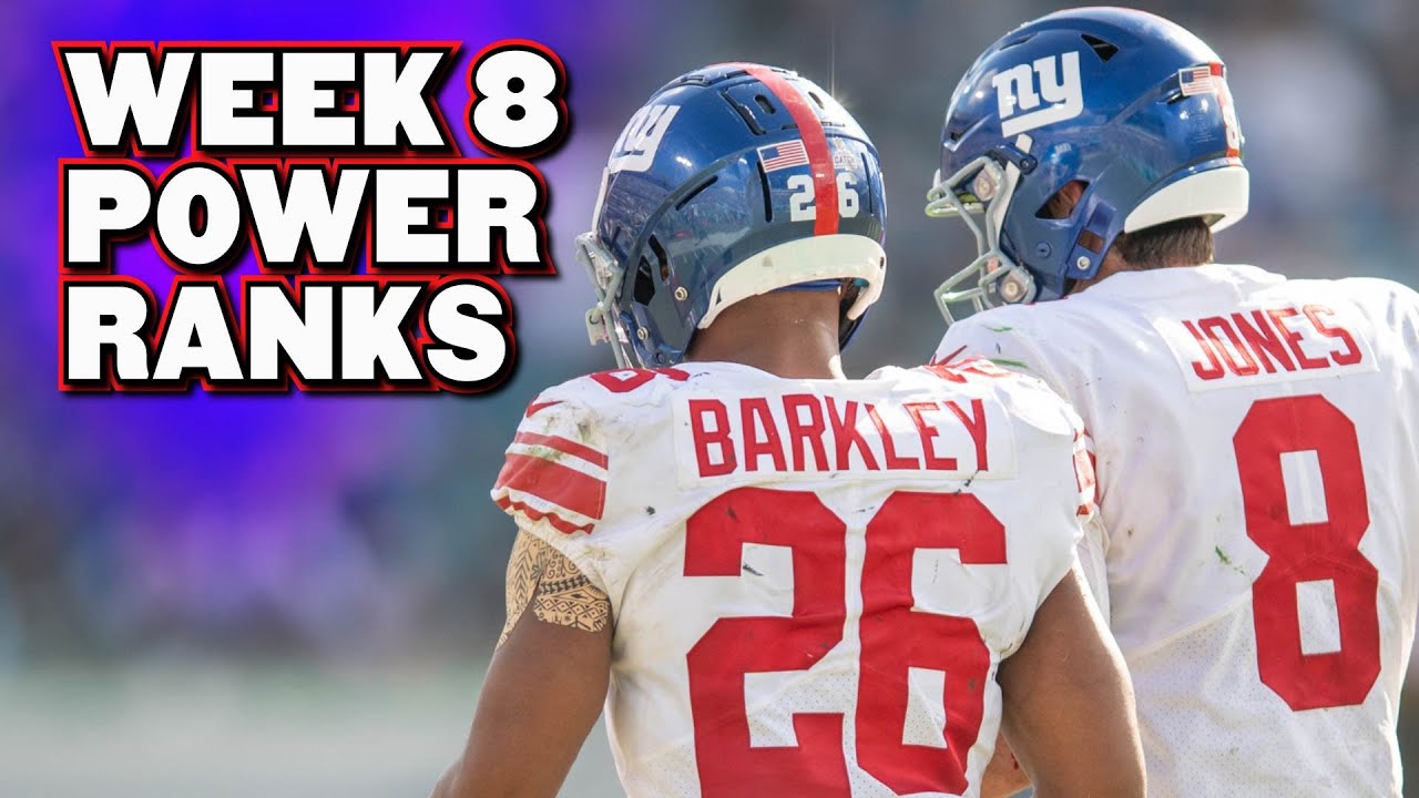 Honest NFL Week 8 Power Rankings - YouTube