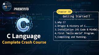 Chapter 00: Getting Started | The Ultimate C Programming Crash Course 2026 | Midnight Coders