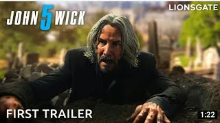 John Wick: Chapter 5 – First Trailer (2024) Keanu Reeves | Lionsgate