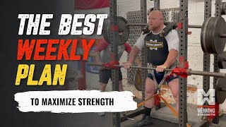 The BEST Weekly Plan To Maximize Strength