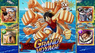 [Grand Voyage] - Luffy V2 LVL5 No Blackbeard/Squard/Mr 3 Team (Old strategy variant)