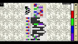 SOLVED: CUTE 15x15 COLOR DNA Nonogram (Under 2 Min!)
