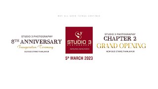 STUDIO3PHOTOGRAPHY | CHAPTER 2 GRAND OPENING | 8TH YEAR INAUGURAL