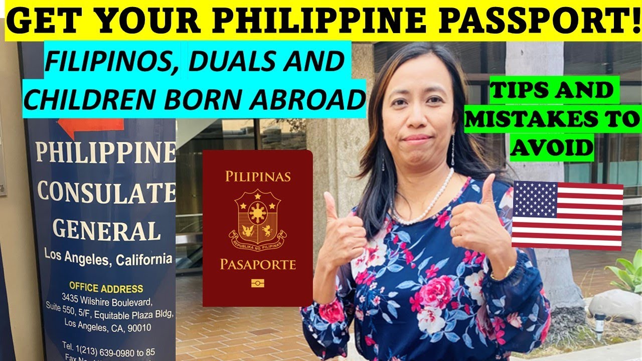 HOW TO GET A PHILIPPINE PASSPORT AT THE PHILIPPINE CONSULATE ABROAD ...