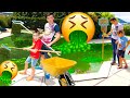 NE JAMAIS TROP ATTENDRE POUR NETTOYER LA PISCINE SALE !!! 🤢 (compilation 1H)