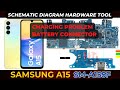 Samsung A15 SM-A155f charging not working | battery connector ways jumper | Schematic Diagram | DMR