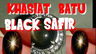 Khasiat Batu Black Safir