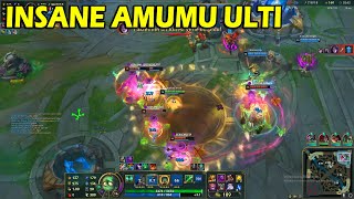 The Amazing Ulti That Won The Match With Amumu (5 people ulted)