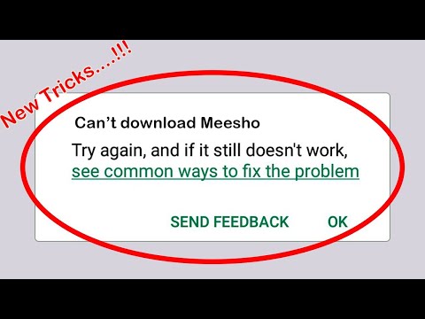 Cómo solucionar el error No se puede descargar la aplicación Meesho en Google Play Store Problema resuelto