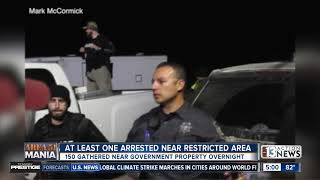Sheriff: At least 1 arrested after storm Area 51 attempt