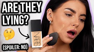 13 HOURS WEAR!? Testing NARS Light Reflecting Foundation! (You need this)