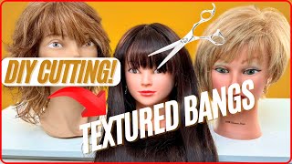 Cut Your Own Bangs Like a PRO! - Hairdressers Guide To Cutting Your Own Bangs And Not Ruining Them