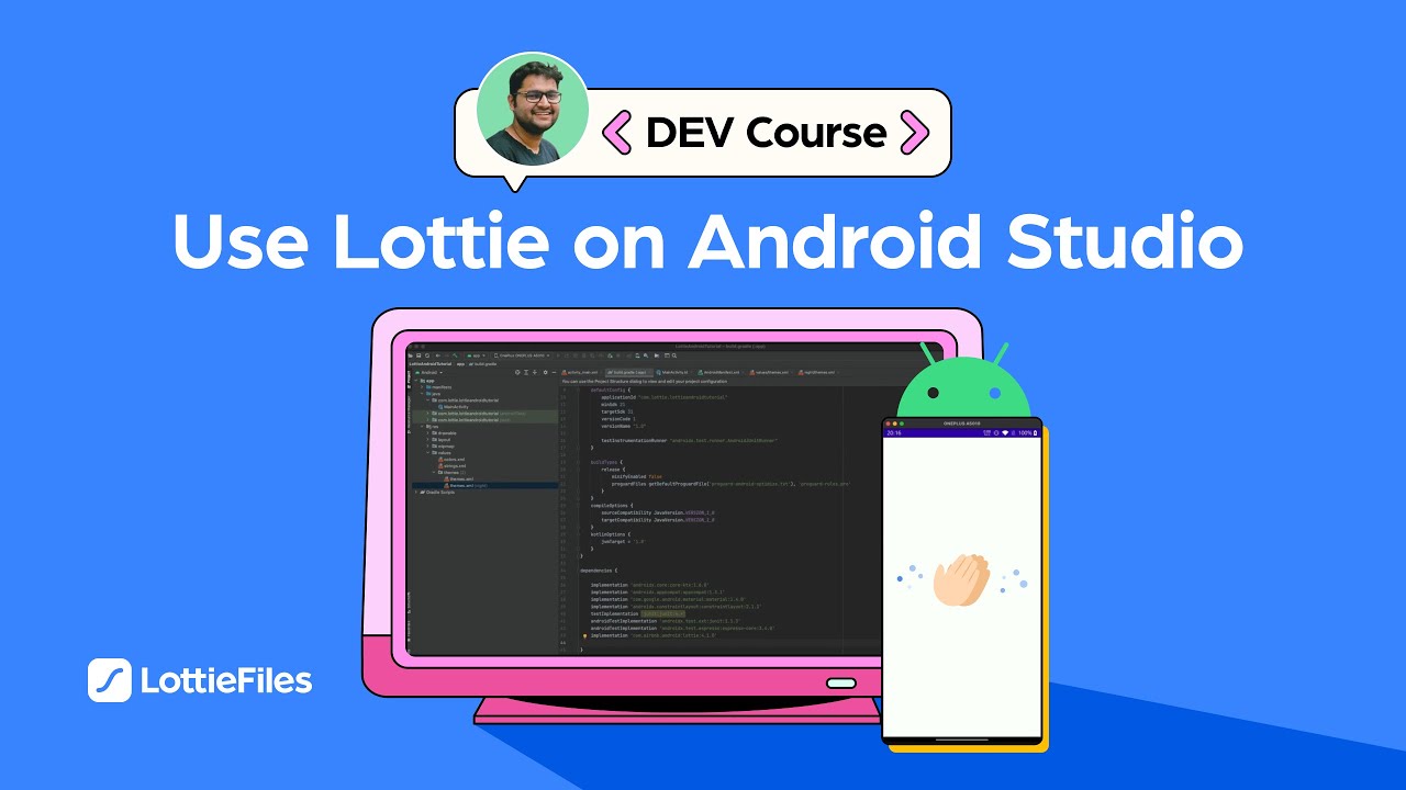 4# Lottie On Android Studio | Introduction To Lottie Animations For ...