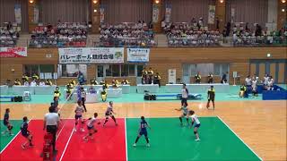 【成年女子バレーボール、3・4位決定戦】鹿児島県 vs 埼玉県：第3セット　～2023燃ゆる感動かごしま国体～