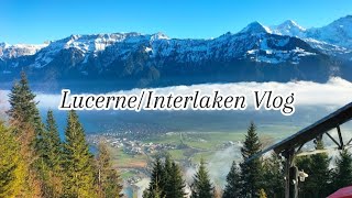 Lucerne to Interlaken Vlog!