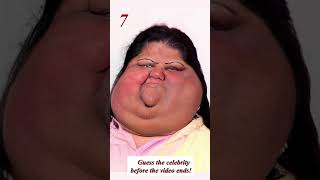 Guess the celebrity before the video ends! #celebrities #fatcelebrity#celebritygettingfat