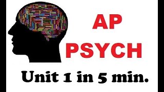 Updated AP Psychology Unit 1 in 5 Minutes