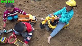 Toy Trucks for Children - Excavator, Truck Toy, Dump truck - Videos for kids Part 6
