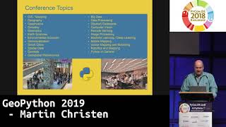 PyCon.DE 2018: GeoPython 2019 - Martin Christen