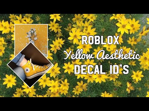 Roblox Yellow Aesthetic Decal Id S Eachnow Com - click this ad once a day to help us make this website better once you click this ad you will not see it for next 24 hours