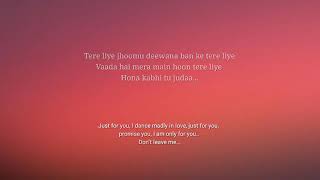 tere liye Full song with lyrics || Full song with lyrics