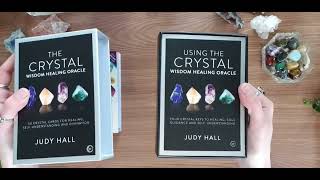 Deck Flip Through 💙 Unboxing the Crystal Wisdom Healing Oracle by Judy Hall