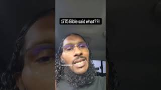 #1775 #Bible said What? #King #Qeb