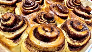 დარიჩინის ფუმფულა ხვეულები/Cinnamon Rolls