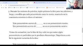 16. UCDM 2025 PRÁCT. LECC. 16 / No tengo pensamientos neutros