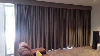 Somfy Glydea Motorised Curtain - by The Blinds Spot co  Somfy Experts