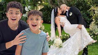 REACTING To Our Parent's WEDDING...