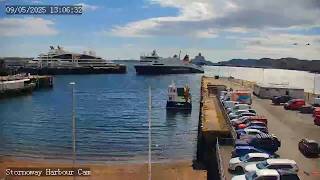 Stornoway Harbour (Ferry & Cruise Port) - Hebridean Live Cam