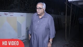 Boney Kapoor Visit Arjun Kapoor House to Celebrate Daughter Janhvi Kapoor's Birthday