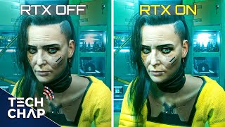 CyberPunk Ray Tracing \u0026 DLSS Tested! (3060Ti vs 3070 vs 3080 vs 3090) | The Tech Chap