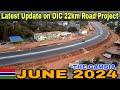 Full Drive Update on OIC 22km Road Project From Yundum Airport to Sting Corner Drive Through Gambia