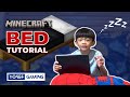 Minecraft Bed Tutorial | Yosef Gaming