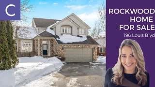 WELCOME HOME:  196 Lou's Boulevard, Rockwood Ontario | Rockwood Real Estate |  Rockwood Homes