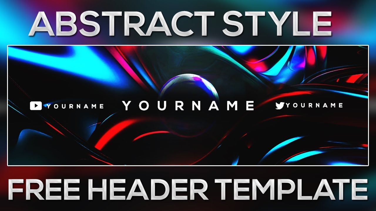 Abstract Twitter Headers