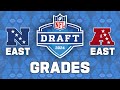 NFC & AFC East Draft Grades