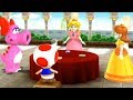 Mario Party 9◆Step It Up #155 3 players Draw in Goomba Bowling