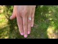 Blue Nile - Petite Hidden Halo Solitaire Plus Engagement Ring (Review + Unboxing)